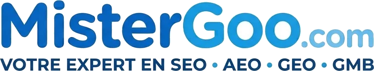 Mister Goo — votre expert en SEO, AEO, GEO, GMB